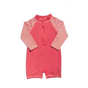 SUN & SKY BABY ALL IN ONE SWIMSUIT - PINK SIZE 18-24 MONTHS (NEW WITH TAGS) A12